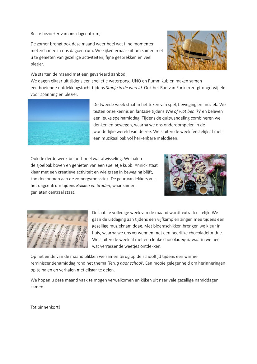 nieuwsbrief augustus 2026 cdv markt