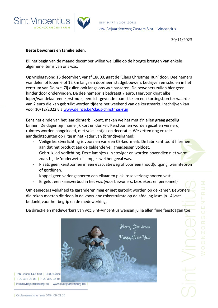 nieuwsbrief december deel 1